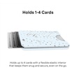 image:imageVELVET CAVIAR compatible with MagSafe Wallet 20  Magnetic Card Holder Wallet for iPhone 171615141312 or Phone Cases compatible with MagSafe  Blue Aquamarine Polka DotLucky Girl Holo
