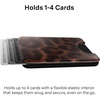 image:imageVELVET CAVIAR compatible with MagSafe Wallet 20  Magnetic Card Holder Wallet for iPhone 171615141312 or Phone Cases compatible with MagSafe  Blue Aquamarine Polka DotIt Girl Leopard