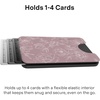 image:imageVELVET CAVIAR compatible with MagSafe Wallet 20  Magnetic Card Holder Wallet for iPhone 171615141312 or Phone Cases compatible with MagSafe  Blue Aquamarine Polka DotDusty Rose Floral