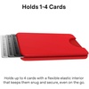 image:imageVELVET CAVIAR compatible with MagSafe Wallet 20  Magnetic Card Holder Wallet for iPhone 171615141312 or Phone Cases compatible with MagSafe  Blue Aquamarine Polka DotHot Girl Red