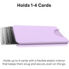 image:imageVELVET CAVIAR compatible with MagSafe Wallet 20  Magnetic Card Holder Wallet for iPhone 171615141312 or Phone Cases compatible with MagSafe  Blue Aquamarine Polka DotLilac Gellato