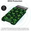 image:imageVELVET CAVIAR compatible with MagSafe Wallet 20  Magnetic Card Holder Wallet for iPhone 171615141312 or Phone Cases compatible with MagSafe  Blue Aquamarine Polka DotLuck Clover