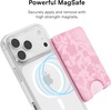 image:imageVELVET CAVIAR compatible with MagSafe Wallet 20  Magnetic Card Holder Wallet for iPhone 171615141312 or Phone Cases compatible with MagSafe  Blue Aquamarine Polka DotVelvet Burnout