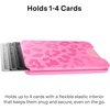 image:imageVELVET CAVIAR compatible with MagSafe Wallet 20  Magnetic Card Holder Wallet for iPhone 171615141312 or Phone Cases compatible with MagSafe  Blue Aquamarine Polka DotHot Pink Leopard