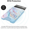 image:imageVELVET CAVIAR compatible with MagSafe Wallet 20  Magnetic Card Holder Wallet for iPhone 171615141312 or Phone Cases compatible with MagSafe  Blue Aquamarine Polka DotHolo Moonstone