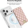 image:imageVELVET CAVIAR compatible with MagSafe Wallet 20  Magnetic Card Holder Wallet for iPhone 171615141312 or Phone Cases compatible with MagSafe  Blue Aquamarine Polka DotBrown Sugar Polka Dot
