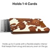 image:imageVELVET CAVIAR compatible with MagSafe Wallet 20  Magnetic Card Holder Wallet for iPhone 171615141312 or Phone Cases compatible with MagSafe  Blue Aquamarine Polka DotCocoa Cow