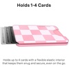 image:imageVELVET CAVIAR compatible with MagSafe Wallet 20  Magnetic Card Holder Wallet for iPhone 171615141312 or Phone Cases compatible with MagSafe  Blue Aquamarine Polka DotPink Checkered