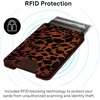 image:imageVELVET CAVIAR compatible with MagSafe Wallet 20  Magnetic Card Holder Wallet for iPhone 171615141312 or Phone Cases compatible with MagSafe  Blue Aquamarine Polka DotLeopard Tortoise