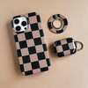 image:imageVELVET CAVIAR for AirPods Pro 3 Case Cover  Cute Protective Hard Cases with Keychain Compatible with AirPods Pro 3  It Girl LeopardMocha Checkered