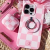 image:imageVELVET CAVIAR for AirPods Pro 3 Case Cover  Cute Protective Hard Cases with Keychain Compatible with AirPods Pro 3  It Girl LeopardPink Checkered