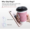 image:imageVelvet Caviar Cell Phone Ring Holder  Finger Ring amp Stand  Improves Phone Grip Compatible with iPhone Galaxy and Most Cases Except SiliconeLeather  Black Yellow CamoWhite Camo