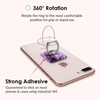image:imageVelvet Caviar Cell Phone Ring Holder  Finger Ring amp Stand  Improves Phone Grip Compatible with iPhone Galaxy and Most Cases Except SiliconeLeather  Black Yellow CamoPurple Stone