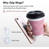 image:imageVelvet Caviar Cell Phone Ring Holder  Finger Ring amp Stand  Improves Phone Grip Compatible with iPhone Galaxy and Most Cases Except SiliconeLeather  Black Yellow CamoPastel Tie Dye
