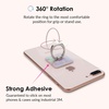 image:imageVelvet Caviar Cell Phone Ring Holder  Finger Ring amp Stand  Improves Phone Grip Compatible with iPhone Galaxy and Most Cases Except SiliconeLeather  Black Yellow CamoCotton Candy