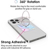 image:imageVelvet Caviar Cell Phone Ring Holder  Finger Ring amp Stand  Improves Phone Grip Compatible with iPhone Galaxy and Most Cases Except SiliconeLeather  Black Yellow CamoHolographic Moonstone