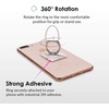 image:imageVelvet Caviar Cell Phone Ring Holder  Finger Ring amp Stand  Improves Phone Grip Compatible with iPhone Galaxy and Most Cases Except SiliconeLeather  Black Yellow CamoWhite Marble Rose Gold 20
