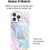 image:imageVelvet Caviar Cell Phone Ring Holder  Finger Ring amp Stand  Improves Phone Grip Compatible with iPhone Galaxy and Most Cases Except SiliconeLeather  Black Yellow CamoHolographic Moonstone