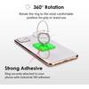 image:imageVelvet Caviar Cell Phone Ring Holder  Finger Ring amp Stand  Improves Phone Grip Compatible with iPhone Galaxy and Most Smartphones Neon Purple HeartNeon Green