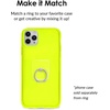 image:imageVelvet Caviar Cell Phone Ring Holder  Finger Ring amp Stand  Improves Phone Grip Compatible with iPhone Galaxy and Most Smartphones Neon Purple HeartNeon Yellow