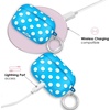 image:imageVelvet Caviar Compatible with AirPods Pro Case 2nd and 1st Generation  Cute Protective Hard Cover for Women  Dusty Rose Floral FlowerAquamarine Polka Dot