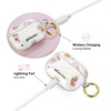 image:imageVelvet Caviar Compatible with AirPods Pro Case 2nd and 1st Generation  Cute Protective Hard Cover for Women  Dusty Rose Floral FlowerCoffee