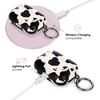 image:imageVelvet Caviar Compatible with AirPods Pro Case 2nd and 1st Generation  Cute Protective Hard Cover for Women  Dusty Rose Floral FlowerCow Print