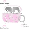 image:imageVelvet Caviar Compatible with AirPods Pro Case 2nd and 1st Generation  Cute Protective Hard Cover for Women  Dusty Rose Floral FlowerGhosted Pink Glitter