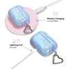 image:imageVelvet Caviar Compatible with AirPods Pro Case 2nd and 1st Generation  Cute Protective Hard Cover for Women  Dusty Rose Floral FlowerHolographic Pink Blue Marble