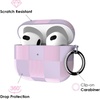 image:imageVelvet Caviar Compatible with AirPods Pro Case 2nd and 1st Generation  Cute Protective Hard Cover for Women  Dusty Rose Floral FlowerLilac Vibe Checkered