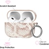 image:imageVelvet Caviar Compatible with AirPods Pro Case 2nd and 1st Generation  Cute Protective Hard Cover for Women  Dusty Rose Floral FlowerNude Python Snakeskin