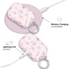 image:imageVelvet Caviar Compatible with AirPods Pro Case 2nd and 1st Generation  Cute Protective Hard Cover for Women  Dusty Rose Floral FlowerPink Coastal Seashells