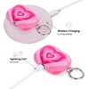 image:imageVelvet Caviar Compatible with AirPods Pro Case 2nd and 1st Generation  Cute Protective Hard Cover for Women  Dusty Rose Floral FlowerPink Heart