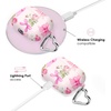 image:imageVelvet Caviar Compatible with AirPods Pro Case 2nd and 1st Generation  Cute Protective Hard Cover for Women  Dusty Rose Floral FlowerPosie Pink Bow