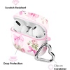 image:imageVelvet Caviar Compatible with AirPods Pro Case 2nd and 1st Generation  Cute Protective Hard Cover for Women  Dusty Rose Floral FlowerPosie Pink Bow