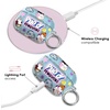 image:imageVelvet Caviar Compatible with AirPods Pro Case 2nd and 1st Generation  Cute Protective Hard Cover for Women  Dusty Rose Floral FlowerPudgy Penguins Blue Iceberg Glitter