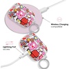 image:imageVelvet Caviar Compatible with AirPods Pro Case 2nd and 1st Generation  Cute Protective Hard Cover for Women  Dusty Rose Floral FlowerSnoopy Patchwork Glitter