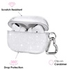 image:imageVelvet Caviar Compatible with AirPods Pro Case 2nd and 1st Generation  Cute Protective Hard Cover for Women  Dusty Rose Floral FlowerStardust Glitter