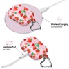 image:imageVelvet Caviar Compatible with AirPods Pro Case 2nd and 1st Generation  Cute Protective Hard Cover for Women  Dusty Rose Floral FlowerStrawberry