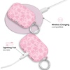 image:imageVelvet Caviar Compatible with AirPods Pro Case 2nd and 1st Generation  Cute Protective Hard Cover for Women  Dusty Rose Floral FlowerVelvet Burnout