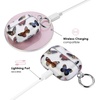 image:imageVelvet Caviar Compatible with AirPods Pro Case 2nd and 1st Generation  Cute Protective Hard Cover for Women  Dusty Rose Floral FlowerVintage Butterfly