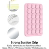 image:imageVelvet Caviar Suction Cup Phone Case Mount Compatible with MagSafe Devices Only  Magnetic Silicone Sticky Phone Grip Holder for iPhone Back of Phone  Mirror Gripper Strawberry MilkStrawberry Milk