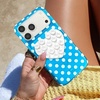 image:imageVelvet Caviar Suction Cup Phone Case Mount Compatible with MagSafe Devices Only  Magnetic Silicone Sticky Phone Grip Holder for iPhone Back of Phone  Mirror Gripper Strawberry MilkWhite Heart