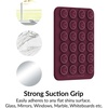 image:imageVelvet Caviar Suction Cup Phone Case Mount Compatible with MagSafe Devices Only  Magnetic Silicone Sticky Phone Grip Holder for iPhone Back of Phone  Mirror Gripper Strawberry MilkBurgundy 1990