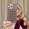image:imageVelvet Caviar Suction Cup Phone Case Mount Compatible with MagSafe Devices Only  Magnetic Silicone Sticky Phone Grip Holder for iPhone Back of Phone  Mirror Gripper Strawberry MilkCashmere Taupe
