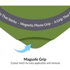 image:imageVelvet Caviar Suction Cup Phone Case Mount Compatible with MagSafe Devices Only  Magnetic Silicone Sticky Phone Grip Holder for iPhone Back of Phone  Mirror Gripper Strawberry MilkMatcha Green Heart