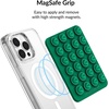 image:imageVelvet Caviar Suction Cup Phone Case Mount Compatible with MagSafe Devices Only  Magnetic Silicone Sticky Phone Grip Holder for iPhone Back of Phone  Mirror Gripper Strawberry MilkEmeral Green