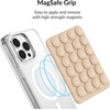 image:imageVelvet Caviar Suction Cup Phone Case Mount Compatible with MagSafe Devices Only  Magnetic Silicone Sticky Phone Grip Holder for iPhone Back of Phone  Mirror Gripper Strawberry MilkNude