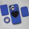 image:imageVelvet Caviar Suction Cup Phone Case Mount Compatible with MagSafe Devices Only  Magnetic Silicone Sticky Phone Grip Holder for iPhone Back of Phone  Mirror Gripper Strawberry MilkBlack Heart