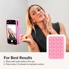 image:imageVelvet Caviar Suction Cup Phone Case Mount Compatible with MagSafe Devices Only  Magnetic Silicone Sticky Phone Grip Holder for iPhone Back of Phone  Mirror Gripper Strawberry MilkPink